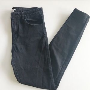 Forever 21 Skinny Black Denim Jeans